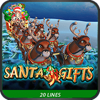 permainan slot Santa Gifts provider Spade Gaming dari situs slot gacor MEONGTOTO